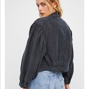 Free People Jackets & Coats - Free People Poet Blouson sleeve Jacket Free People Jackets & Coats - Free People Poet Blouson sleeve Jacket